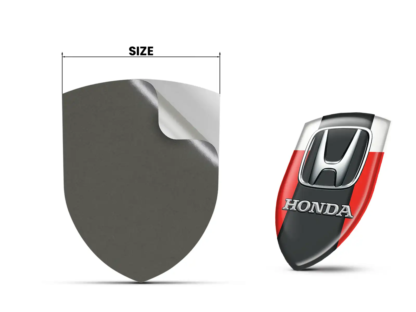 Honda Fensteraufkleber Universal Hochwertig Robust Auto